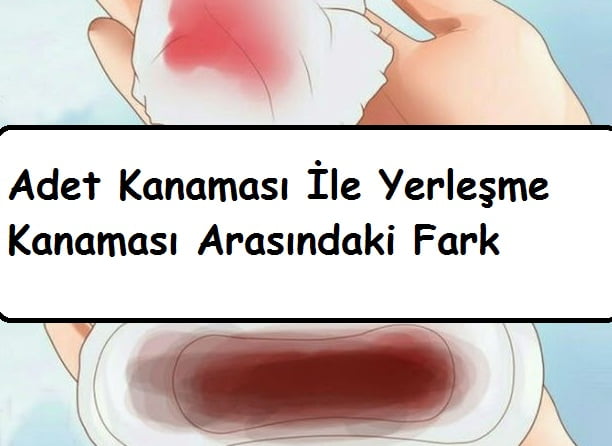 Adet Kanaması İle Yerleşme Kanaması Arasındaki Fark