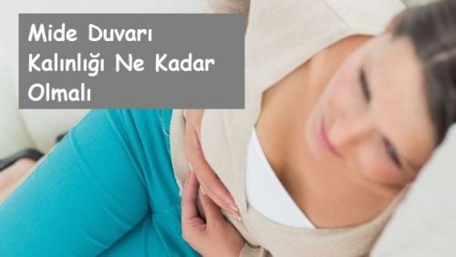 Mide Duvarı Kalınlığı Ne Kadar Olmalı