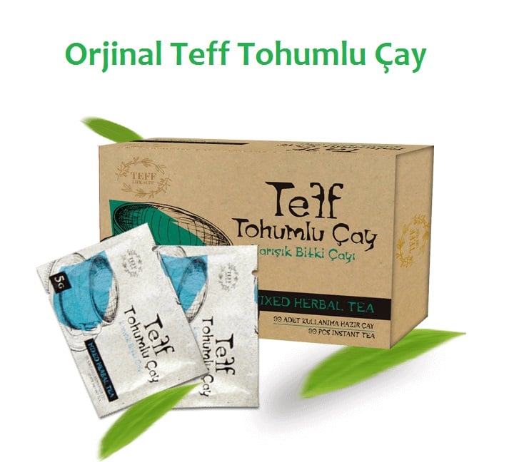 orjinal teff tohumlu çay