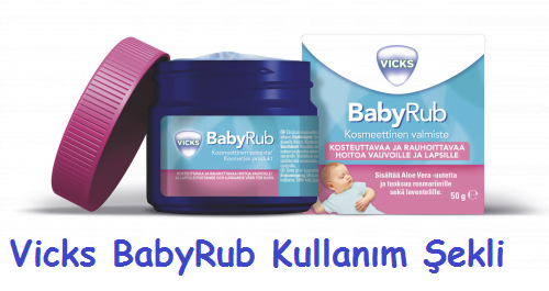 Vicks BabyRub Kullanım Şekli